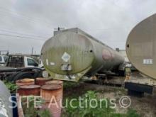 1991 Fruehauf T/A Tank Trailer