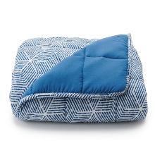 Altavida Ultra Plush Faux Mink Weighted Blanket, Blue, 12 LBS, 48'' x 72'', Retail $79.99