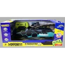 1:18 Electric Blue and Black Pavati 2.0 Remote Control Wakeboard Boat - Hyper Toy Company!