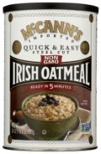 McCann's 24 Ounce Quick and Easy Steel Cut Irish Oatmeal, Retail $15.00 ea.