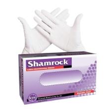 Shamrock Examination Latex Gloves, Medium, 5 mil Thick, Pack of 100, Retail $15.00