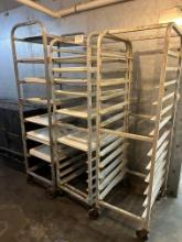 (3) Sheet Pan Racks.  Your bid X 3