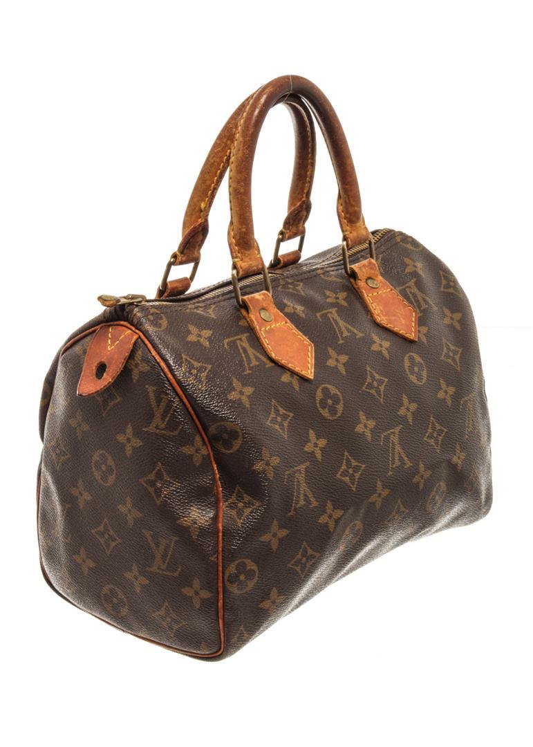 Louis Vuitton Brown Monogram Speedy 25 Cm Handbag