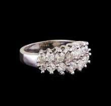 14KT White Gold 1.07 ctw Diamond Ring