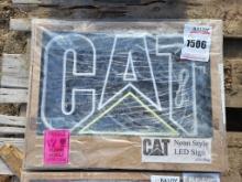 New Caterpillar Neon Sign