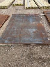 6'X8' 11 Gauge Plate Steel - ONE PER LOT