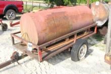 Fuel Tank & Trailer with Hand Wench