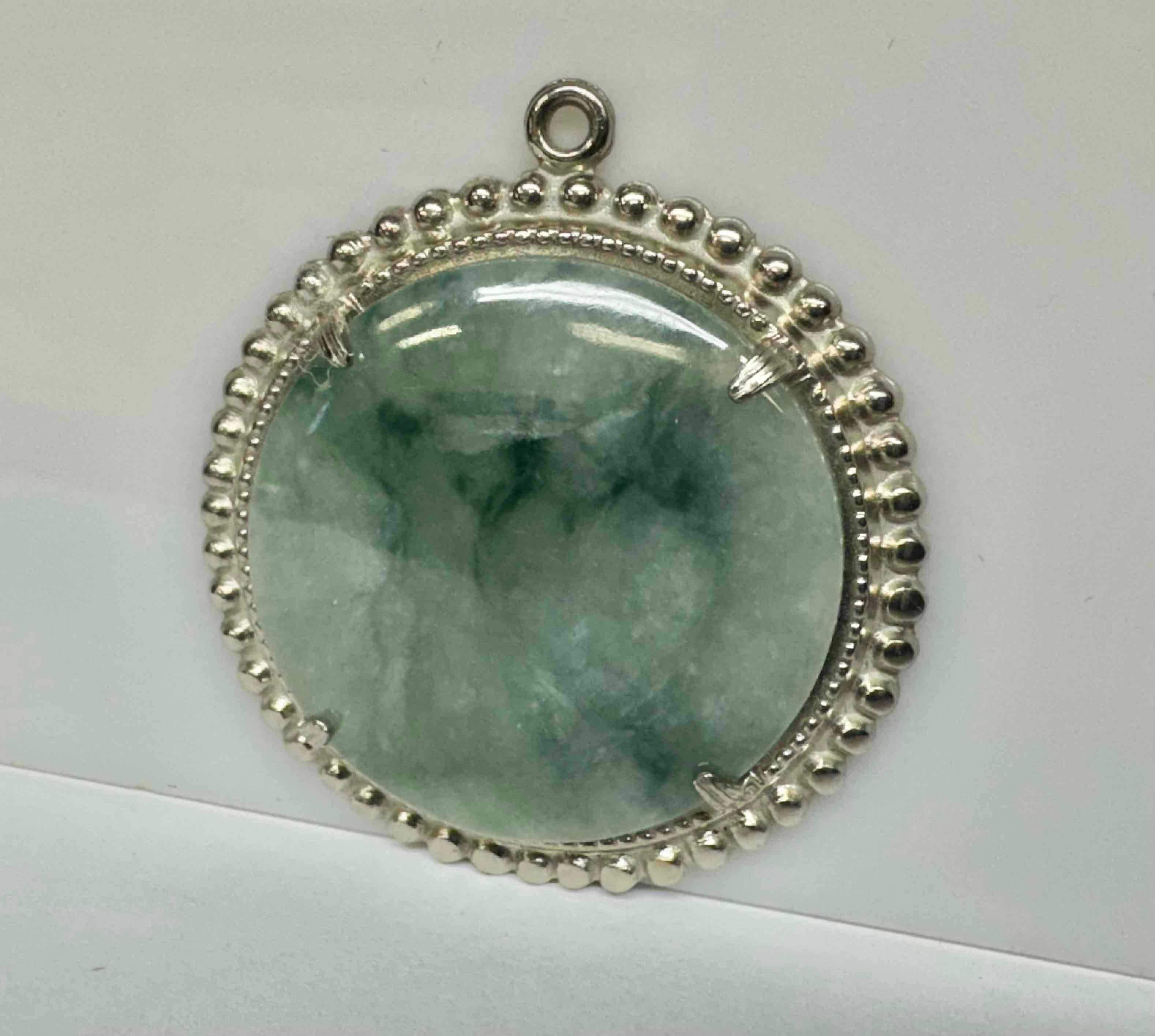 Fancy Jade Pendant 12.2g Total