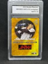 2012 Rookie Phenoms Shohei Ohtani Mint 10 Baseball Card