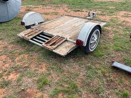 car dolly converted into flatbed