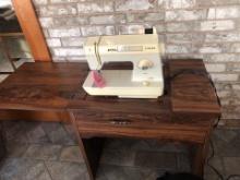 Singer Sewing Machine with Cabinet