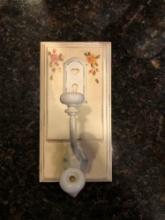 Home Interiors Rose Panel Hook - New in Box