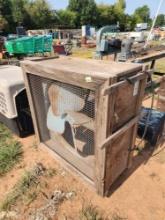 37 in squirrel cage with fan and electric motor