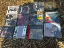 Box of assorted CD's.C