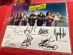 Brooklyn Nine-Nine Promo Photo Signed By Cast