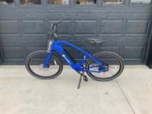 E Dash Serfas New E-Bike Large Blue Hydraulic Brakes 48V 13.6AH 500W