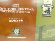 Lionel 2333 N.Y. Central Locomotives, Hallmark 20th Century, 3rd Series, New In Box