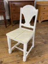 Solid Oak Painted chair