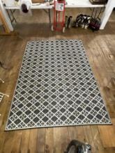 Mad Mats Outdoor Patio Rug 8' 8" L x 6' 3" Wide