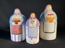 Canister set of 3 Circa 1995
