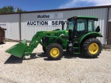 2021 JD 5090E 4WD Tractor with Loader, Only 342 One Owner Hours