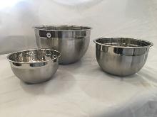 7 in., 8 1/2 in. & 11 in. Bed Bath and Beyond Stainless Steel Bowls