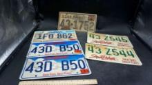 6 - South Dakota License Plates