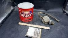 Folgers Coffee Can, Sherwood Selpac, Spark Plugs