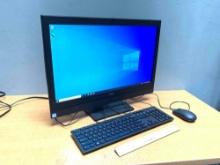 Dell Optiplex 7450 23.8" LCD AIO Intel i7-7700 3.6GHz 8GB 256GB SSD Wifi Bt HDMI Win 10