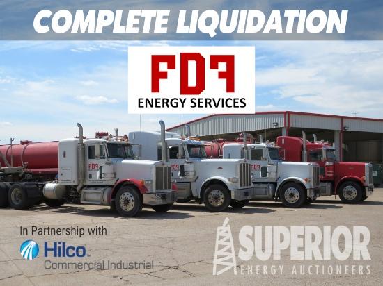 FDF Energy Services Liquidation Auction