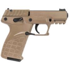 Kel-Tec P17 Pistol - Tan | .22 LR | 3.8" Threaded Barrel | 10rd | Fiber Optic Front Sight