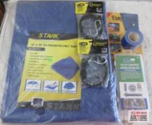 Grip 78995 103pc Grommet Installation Kit Stark 99206 10' x 20' UV Protected Poly Tarp Stark 23104..