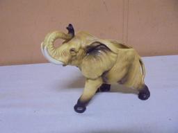 Vintage Lefton Elephant Planter