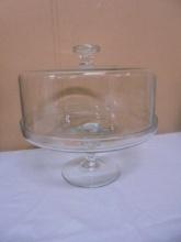 Beautiful Glass Dome Cake Stand