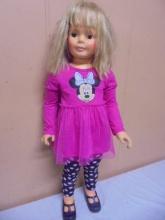 Large Vintage Ideal Doll in Minnie Mouse Outfit
