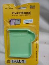 Pocket Stand with sound enhancer
