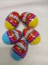 Lot of 5 Original Skittles Hard Candy 1.6oz Eggs