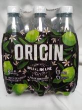 Origin Sparkling Lime spring water
