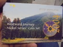 2004 US Mint Westward Journey Nickel Series Coin Set