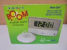 Sonic Boom Alarm Clock for Deep Sleepers