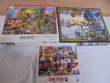2000/1000 & 750 Jigsaw Puzzles