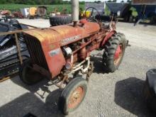 140 INTERNATIONAL TRACTOR W/ CULTIVATORS AND SIDE DRESSER