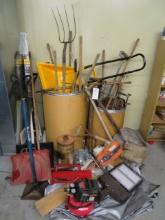 Garden Tools, Air Compressor, Saw for Parts