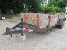 16' Equipment Trailer