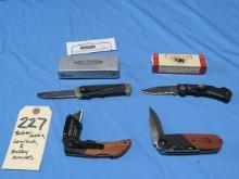 Boker-Matic, Camillus, & Husky pocket knives