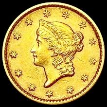 1852 Rare Gold Dollar UNCIRCULATED