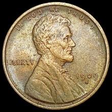 1909-S Wheat Cent CLOSELY UNCIRCULATED