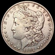 1892 Morgan Silver Dollar LIGHTLY CIRCULATED