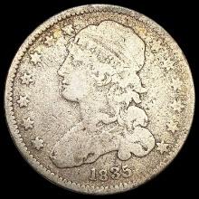 1835 Capped Bust Quarter NICELY CIRCULATED