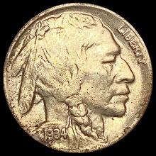 1934-D Buffalo Nickel CLOSELY UNCIRCULATED